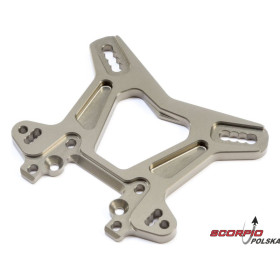 TLR 8X: Wieża amortyzatorów przednia, aluminium