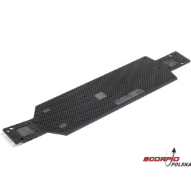 TLR podwozie węglowe 2.5mm: 22X-4