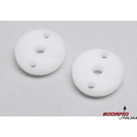 TLR tłok amortyzatora CNC 2.3mm, 2x1.8mm, G3 (2)