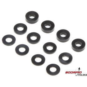 TLR Podkładka M3 aluminium dla Caster blok (4)