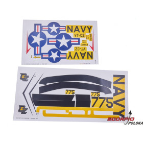 E-flite naklejki: Carbon-Z T-28