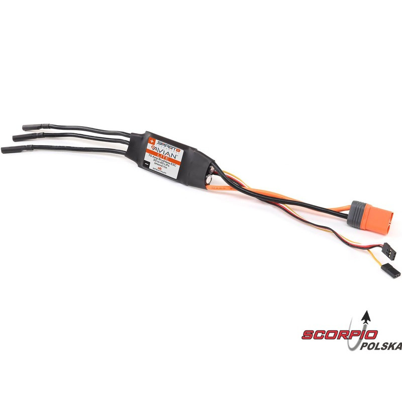 SPEKTRUM Smart regulator trójfazowy Avian Lite 70A 3-6S IC5