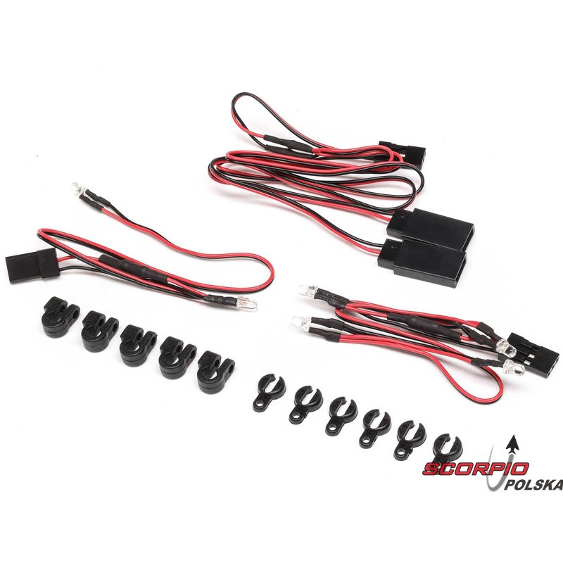 Losi zestaw oświetlenia LED: RZR Rey