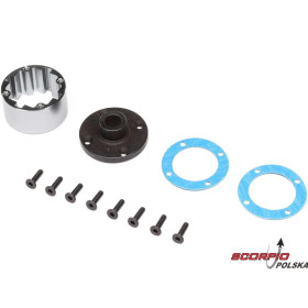 Losi korpus dyferencjału, aluminium: RZR Rey