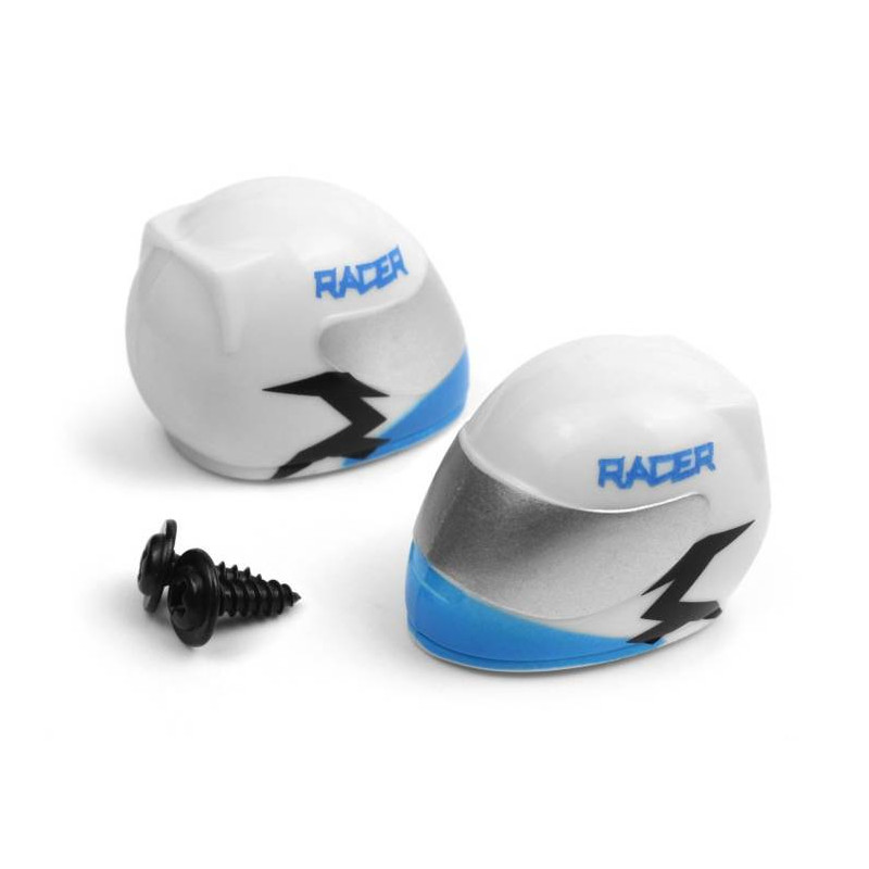 MAVERICK BlackZon Kask kierowcy 2szt. (Niebieski)