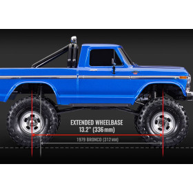 TRAXXAS Auto TRX-4 High Trail Ford F-150 1979 (niebieski)