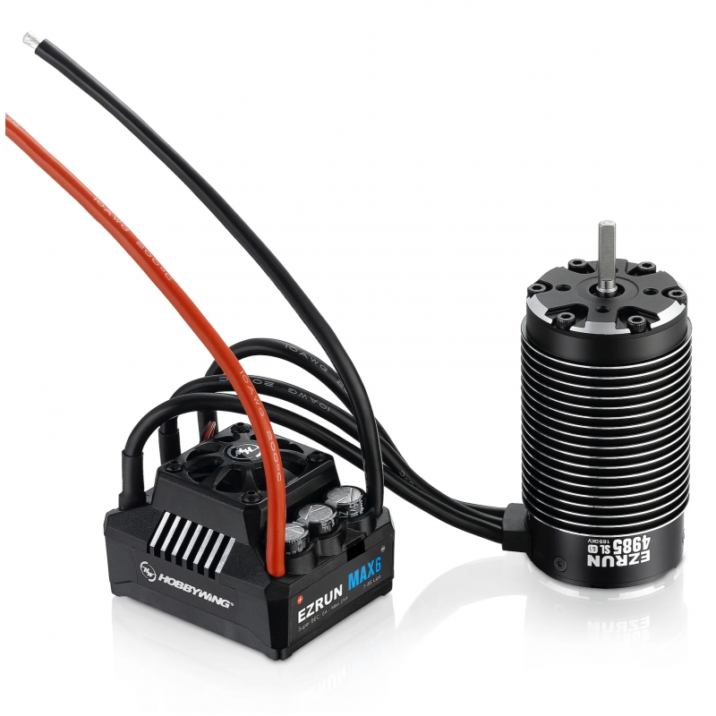HOBBYWING Zestaw napędowy MAX6 + EZRUN 4985 1650KV