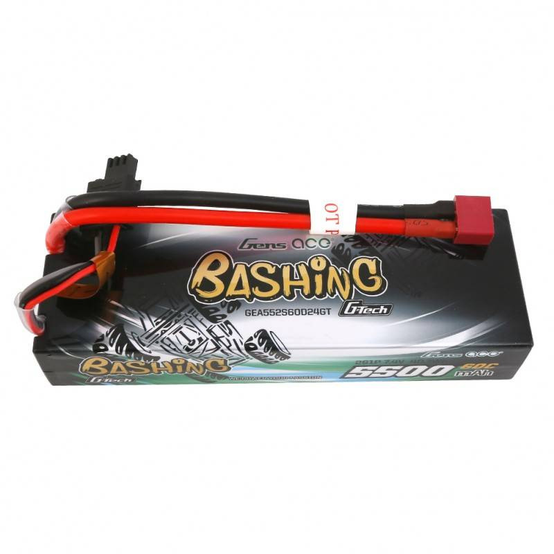 GENS ACE Akumulator LiPo Hardcase 5500mAh 7.4V 60C 2S1P DEAN G-Tech