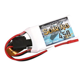 GENS ACE Akumulator LiPo Soaring 450mAh 7,4V 30C 2S1P JST G-Tech