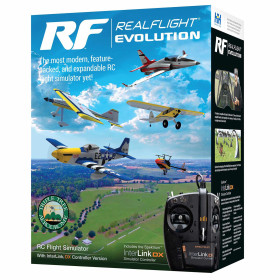 Symulator lotu REALFLIGHT Evolution RC + Sterownik InterLink DX