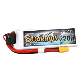GENS ACE Akumulator LiPo Soaring 2200mAh 7.4V 30C 2S1P XT60 G-Tech