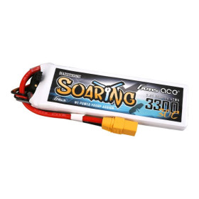 GENS ACE Soaring 3300mAh 7.4V 30C 2S1P XT90 G-Tech