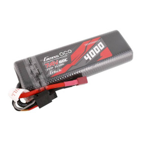 GENS ACE Akumulator LiPo Hardcase 4000mAh 7,4V 60C 2S1P DEAN G-Tech