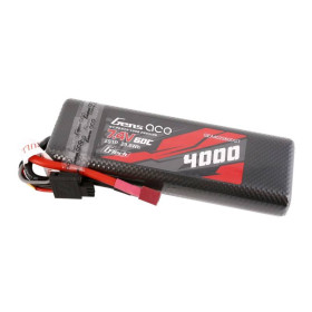 GENS ACE Akumulator LiPo Hardcase 4000mAh 7,4V 60C 2S1P DEAN G-Tech