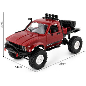 Auto terenowe WPL C14 Truck 4WD 1/16 (piaskowy)