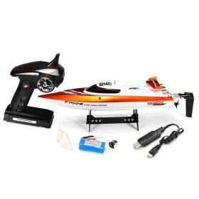 Łódź wyścigowa FEILUN FT009 Racing Boat - 30km/h (Orange)