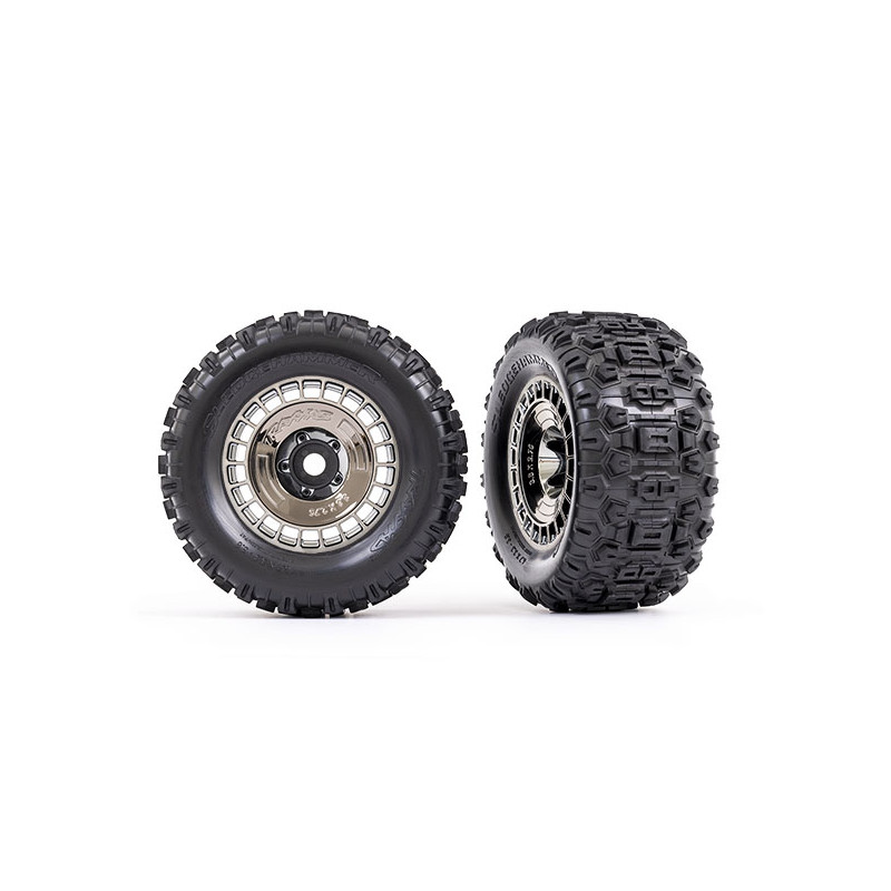 TRAXXAS Koła Sledgehammer 3.8" Sledge / E-Revo 2.0