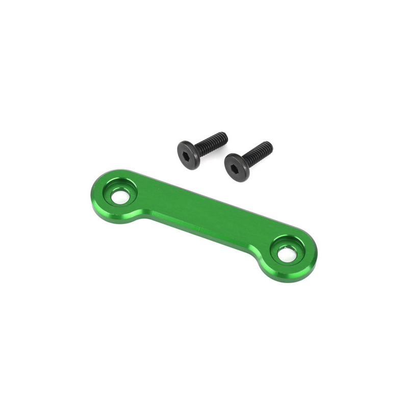 TRAXXAS Aluminiowy element mocowania spojlera do Sledge (zielony)