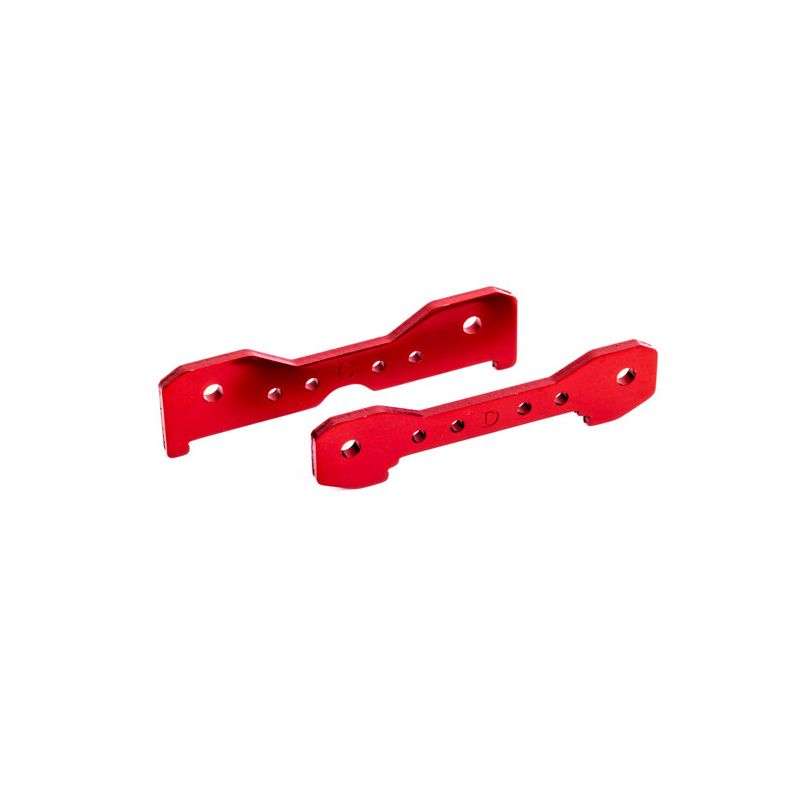 TRAXXAS Tylne mocowania wahaczy Sledge (Czerwone)