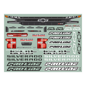 PRO-LINE  Karoseria 2019 Chevy Silverado Z71 Trail Boss True Sc (Transparentna)