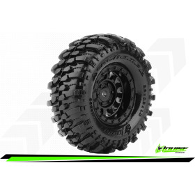 LOUISE Koła 2szt. CR-CHAMP 1/18 1/24 Super Soft Hex 7mm Crawler - TRAXXAS TRX-4M