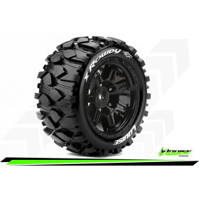 LOUISE Koła 2szt. X-ROWDY MFT 1/5 Sport Hex 24mm - TRAXXAS X-Maxx