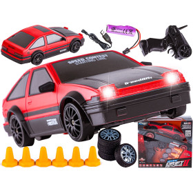 HB TOYS Drift II 4WD 1/24 AE86 (Czerwony)