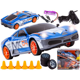 HB TOYS Drift II 4WD 1/24 F430 (Niebieski)