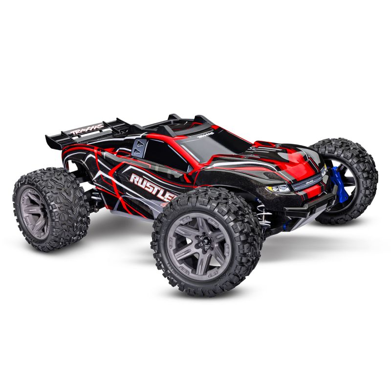 TRAXXAS Rustler 4x4 BL-2S VXL 1/10 (Czerwony)