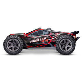 TRAXXAS Rustler 4x4 BL-2S VXL 1/10 (Czerwony)