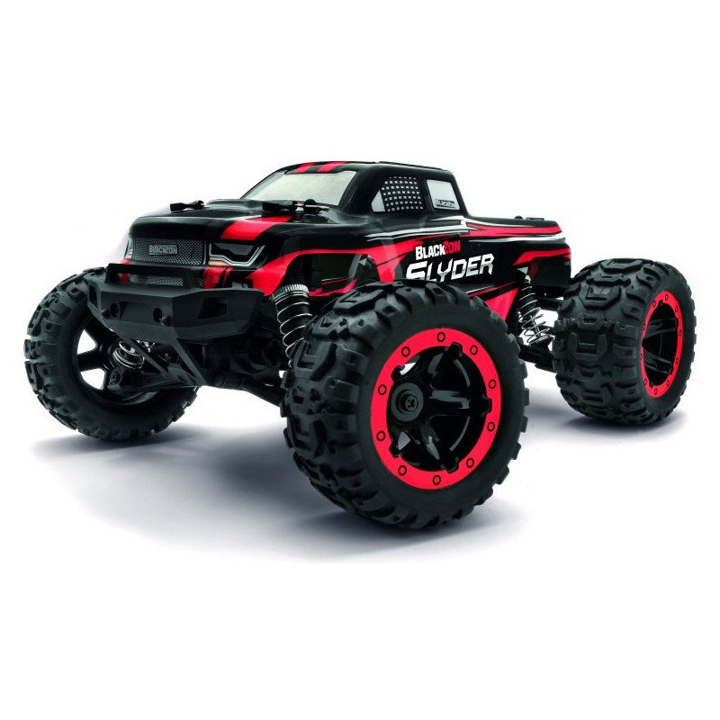 MAVERICK BlackZon Slyder MT 1/16 4WD RTR + Oświetlenie LED (Czerwony)