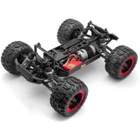 MAVERICK BlackZon Slyder MT 1/16 4WD RTR + Oświetlenie LED (Czerwony)