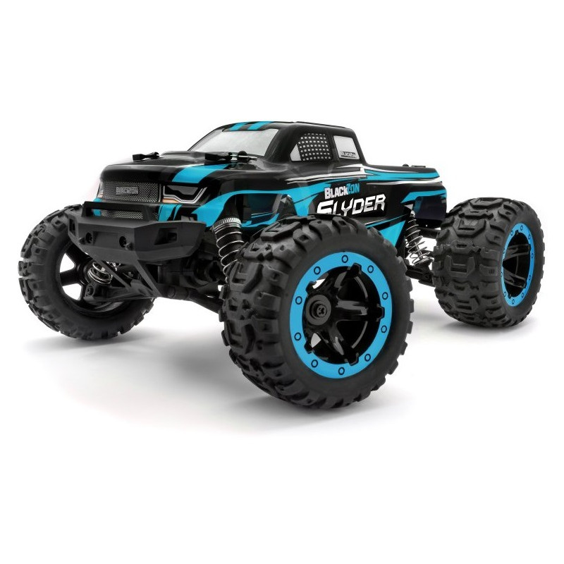 MAVERICK BlackZon Slyder MT Blue 1/16 4WD RTR + Oświetlenie LED