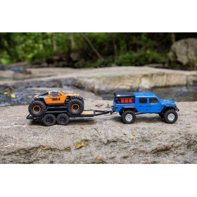 AXIAL Przyczepka / laweta ze światłami LED do modelu SCX24