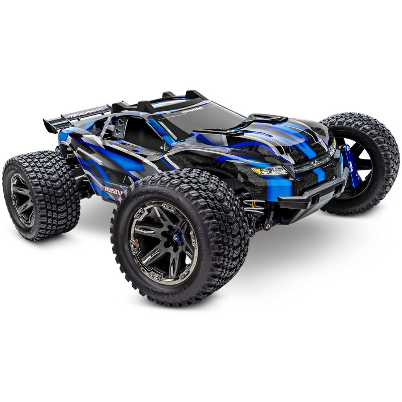 TRAXXAS Auto Rustler Ultimate 4x4 VXL 1/10 (Niebieski)