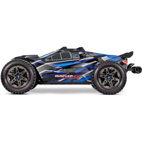 TRAXXAS Auto Rustler Ultimate 4x4 VXL 1/10 (Niebieski)