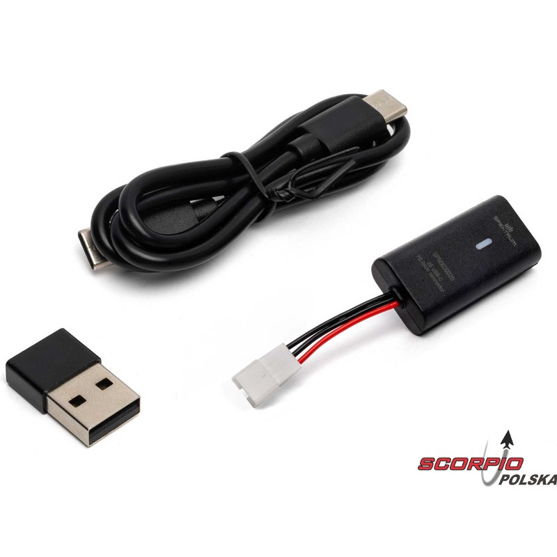 SPEKTRUM ładowarka LiPol 2S PH2.0 3-pin USB-C 500mAh