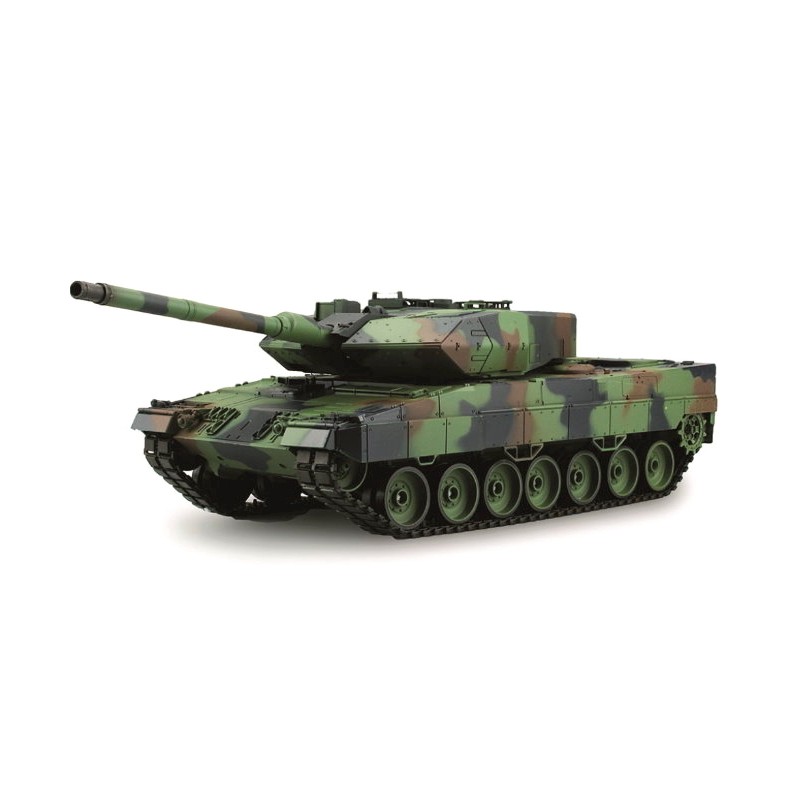 HENG LONG Czołg German Leopard 2A6 1/16 V7.0 2.4GHz (działko ASG/dźwięk/dym)