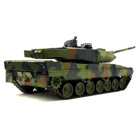 HENG LONG Czołg German Leopard 2A6 1/16 V7.0 2.4GHz (działko ASG/dźwięk/dym)
