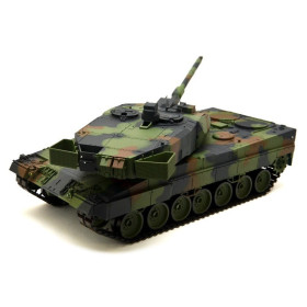 HENG LONG Czołg German Leopard 2A6 1/16 V7.0 2.4GHz (działko ASG/dźwięk/dym)