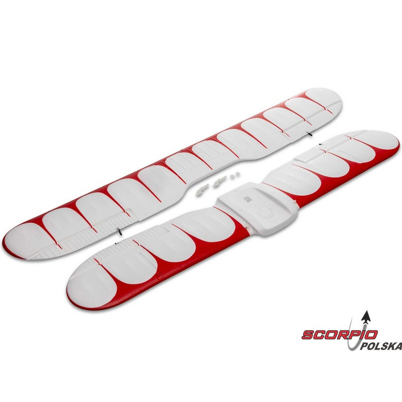E-flite skrzydło białe: UMX Waco