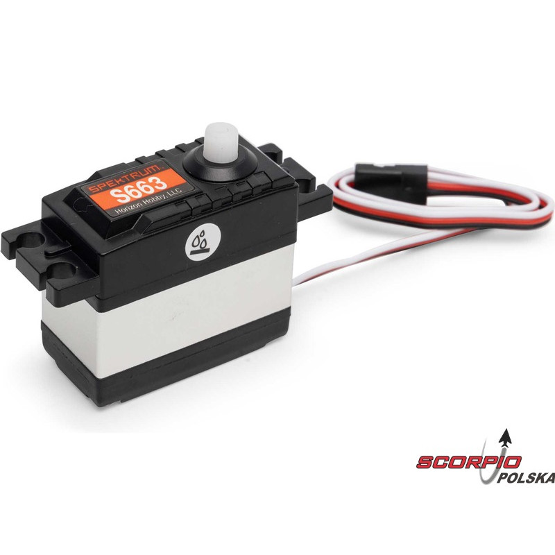 SPEKTRUM serwo S663 wodoodporne, 25T