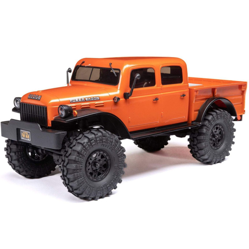 AXIAL SCX24 Dodge Power Wagon 4WD 1:24 4WD (Pomarańczowy)