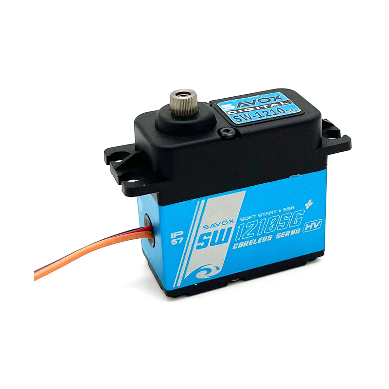 SAVOX Serwo bezszczotkowe Standard SW-1210SG+ HV IP67 71g (37kg/0,12sec/8,4V)