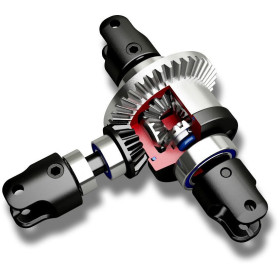 TRAXXAS Auto Slash 1/16 Pro 4WD + Ładowarka USB-C 4A + Akumulator (czerwony)
