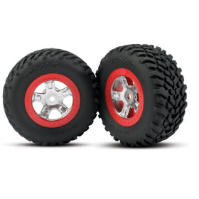 TRAXXAS Auto Slash 1/16 Pro 4WD + Ładowarka USB-C 4A + Akumulator (czerwony)