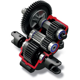 TRAXXAS Auto Slash 1/16 Pro 4WD + Ładowarka USB-C 4A + Akumulator (czarny)
