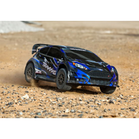 TRAXXAS Ford Fiesta ST Rally BL-2S 4WD 1/10 (Niebieski)