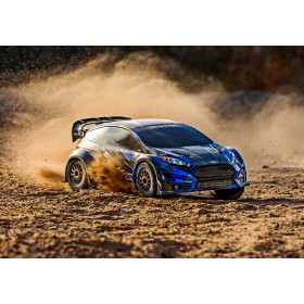 TRAXXAS Ford Fiesta ST Rally BL-2S 4WD 1/10 (Niebieski)