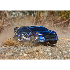 TRAXXAS Ford Fiesta ST Rally BL-2S 4WD 1/10 (Niebieski)